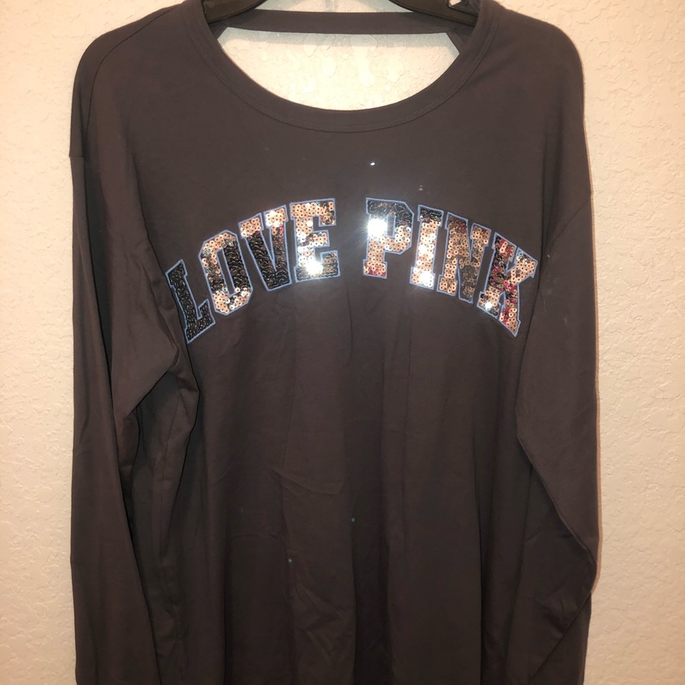 Pink Long Sleeve T-shirt